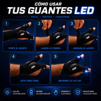 Guantes Con Luz Led